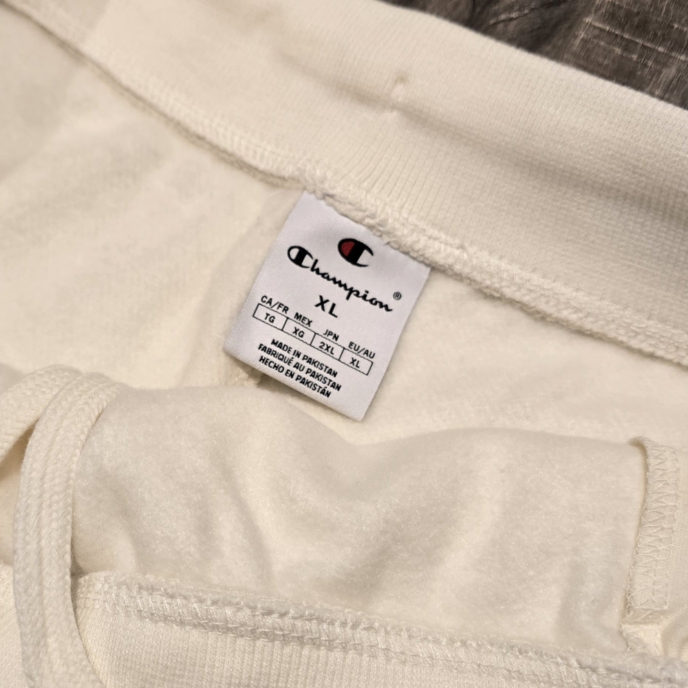 Champion Welt pockets Cuffed Fleece Joggers Sweatpants Size XL - Picture 6 of 6
